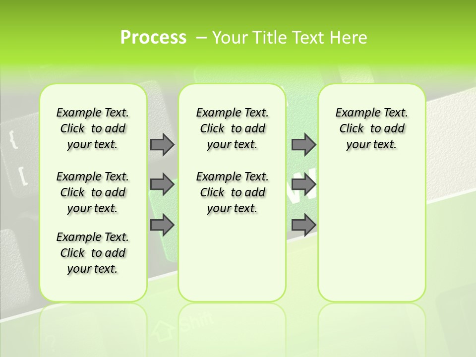 Connect Button Connection PowerPoint Template
