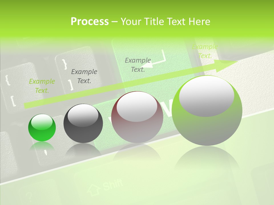 Connect Button Connection PowerPoint Template