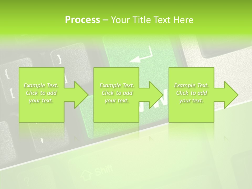 Connect Button Connection PowerPoint Template