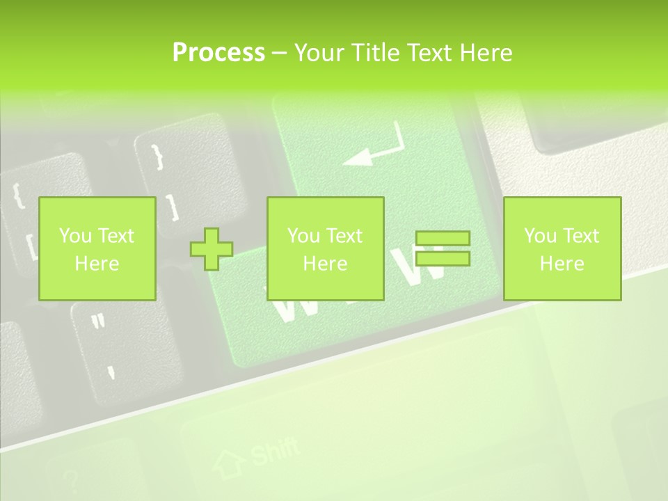 Connect Button Connection PowerPoint Template