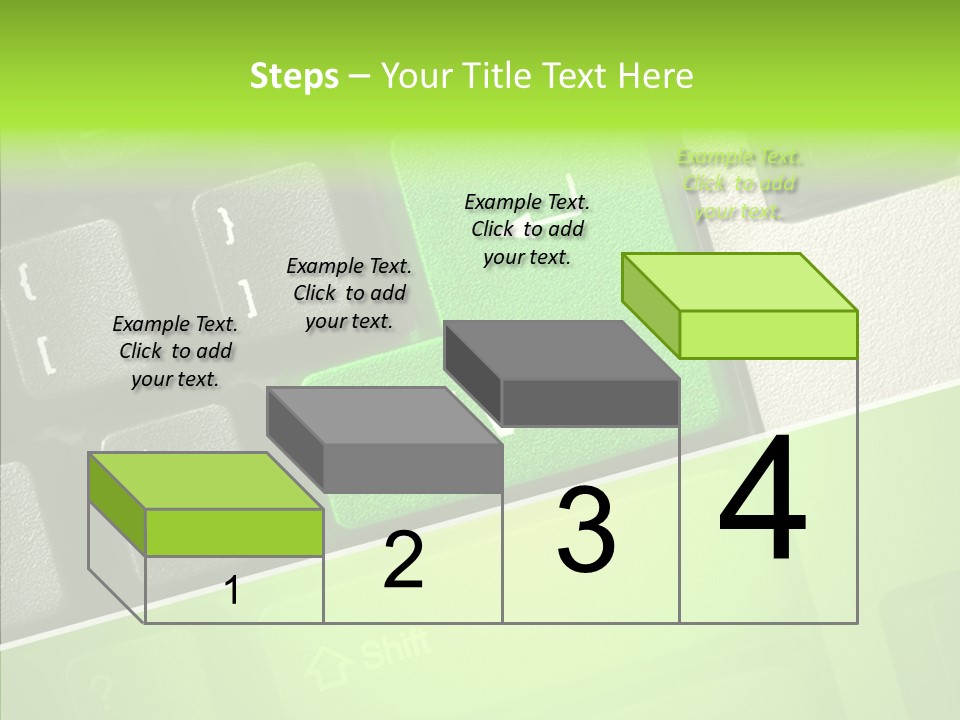 Connect Button Connection PowerPoint Template