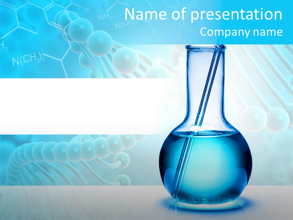 Lab Equipment Technology PowerPoint Template