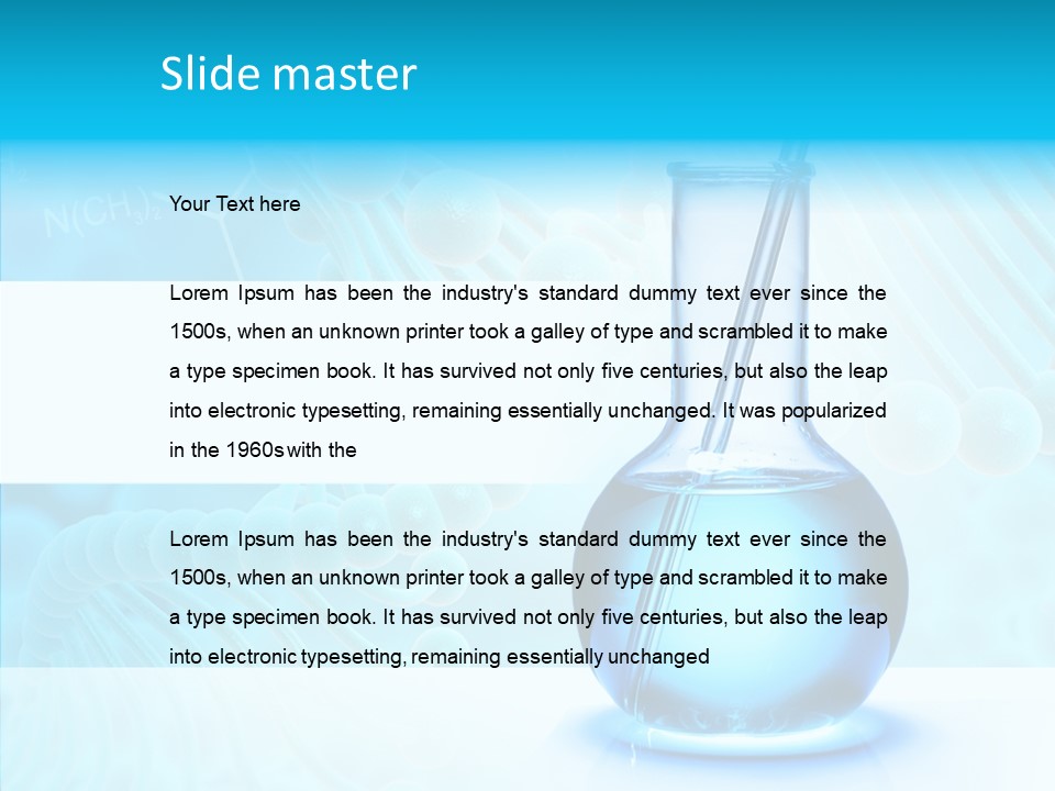 Lab Equipment Technology PowerPoint Template