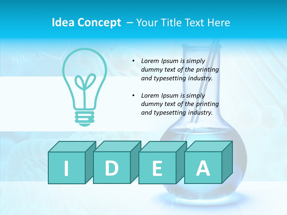 Lab Equipment Technology PowerPoint Template