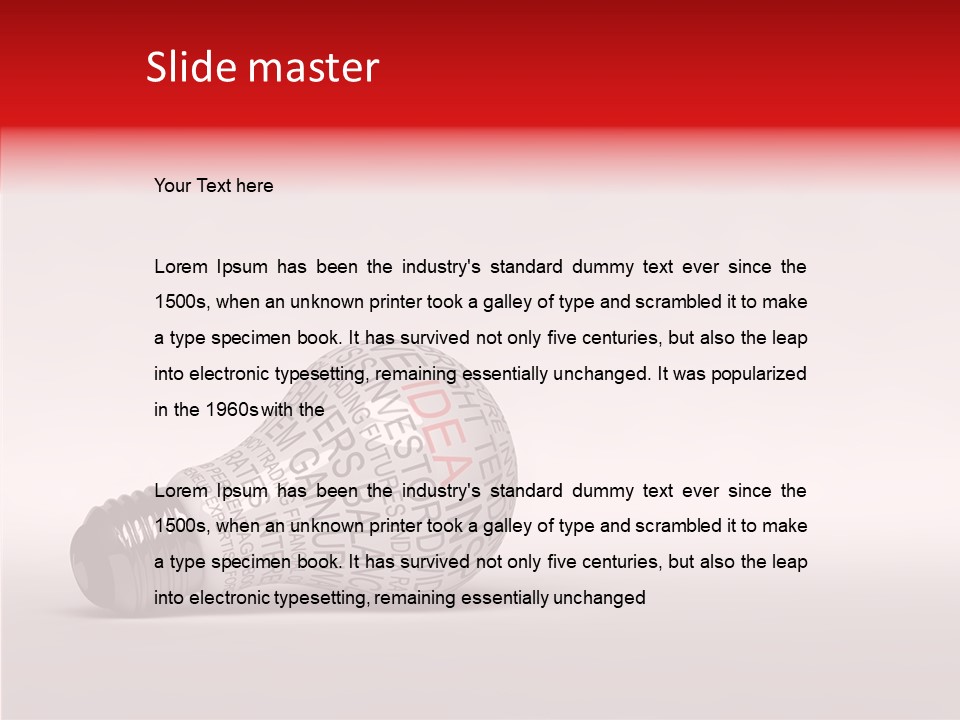 Image Imagination Render PowerPoint Template