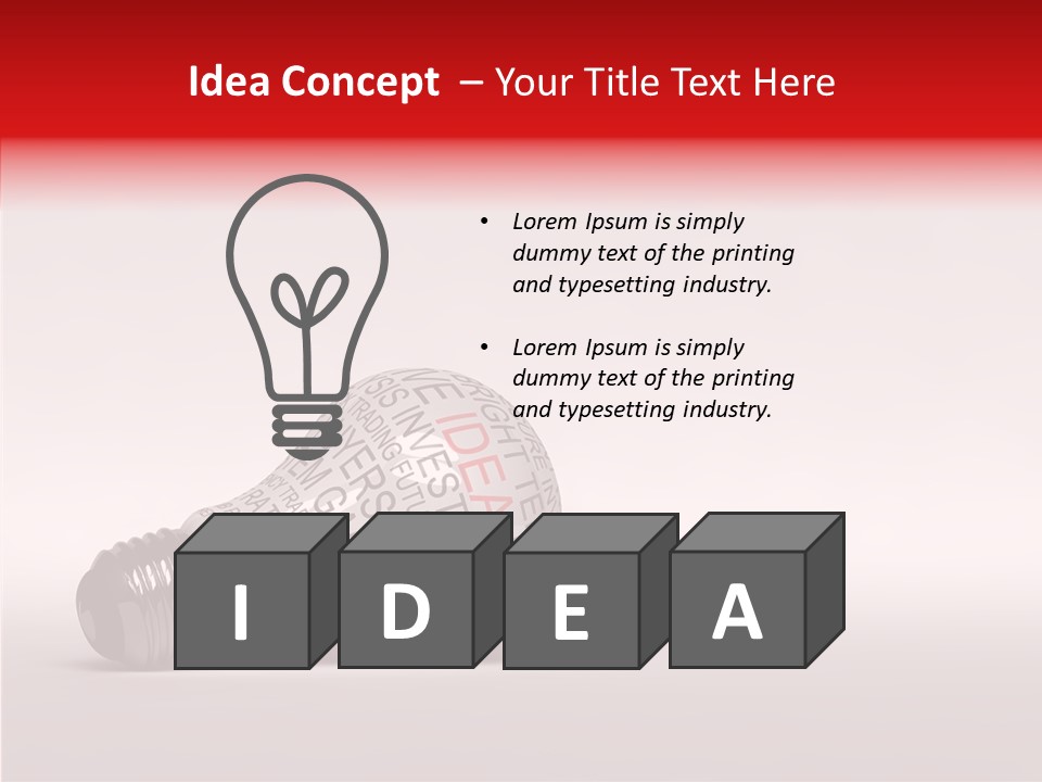 Image Imagination Render PowerPoint Template