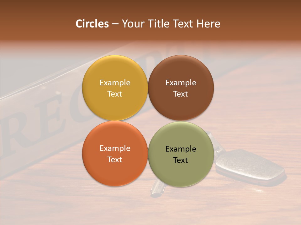 Plate Symbol Welcome PowerPoint Template