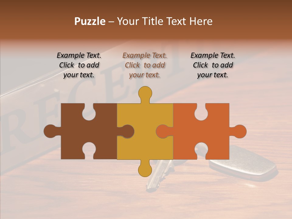 Plate Symbol Welcome PowerPoint Template