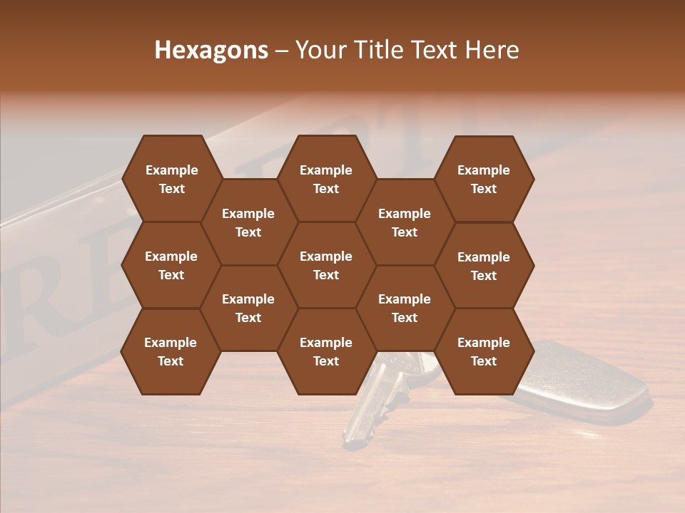 Plate Symbol Welcome PowerPoint Template