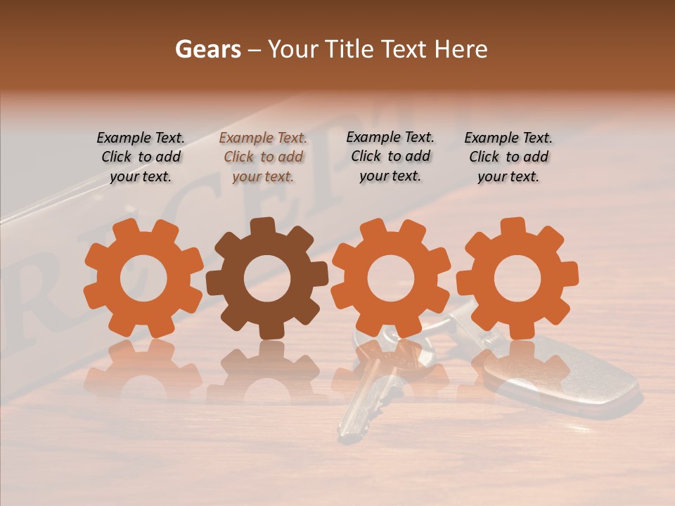 Plate Symbol Welcome PowerPoint Template