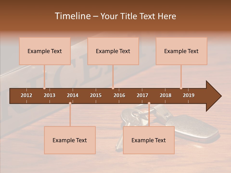 Plate Symbol Welcome PowerPoint Template