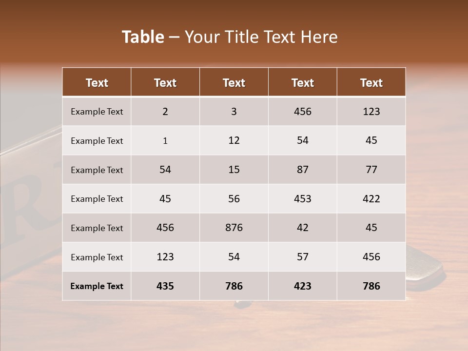 Plate Symbol Welcome PowerPoint Template
