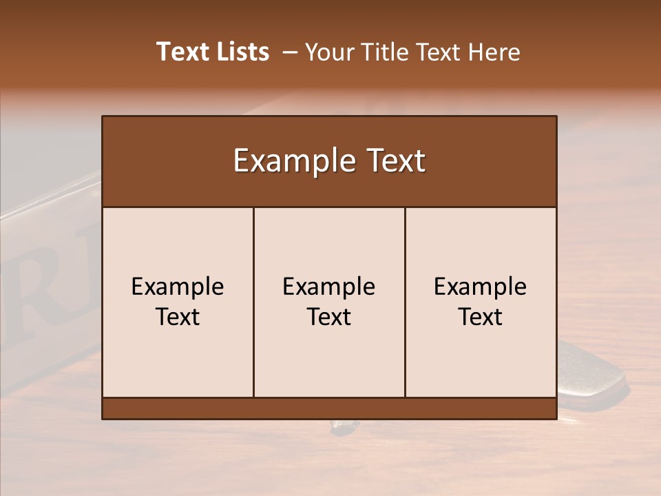 Plate Symbol Welcome PowerPoint Template