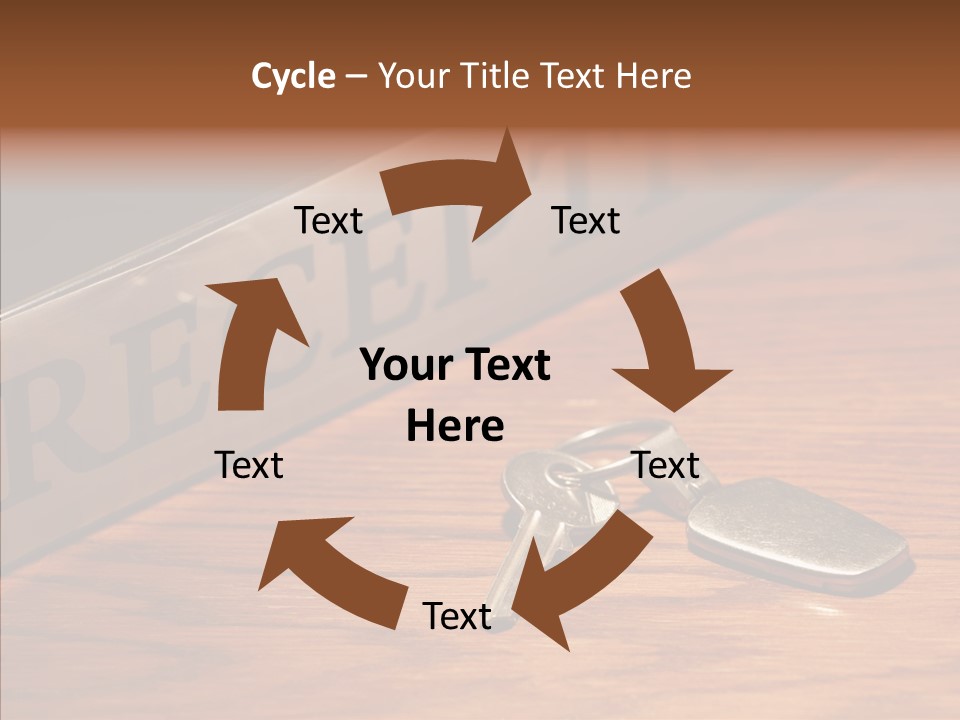 Plate Symbol Welcome PowerPoint Template