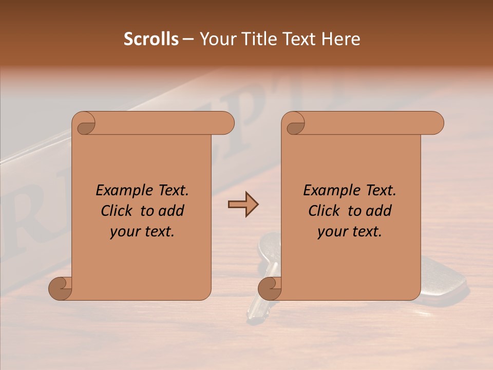 Plate Symbol Welcome PowerPoint Template
