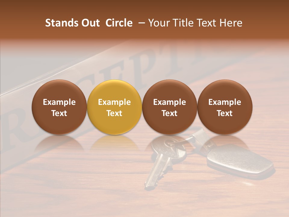 Plate Symbol Welcome PowerPoint Template