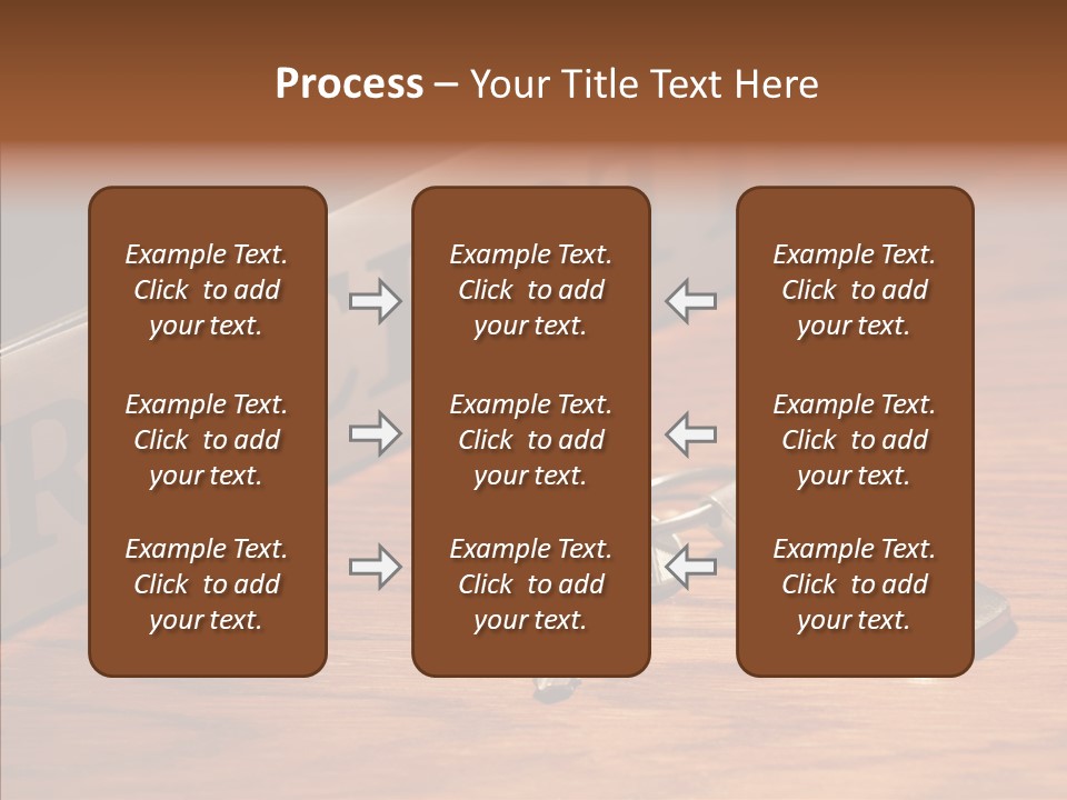 Plate Symbol Welcome PowerPoint Template