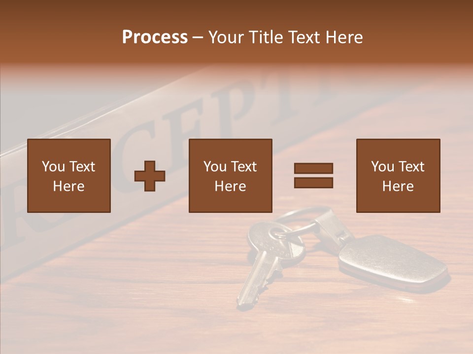 Plate Symbol Welcome PowerPoint Template