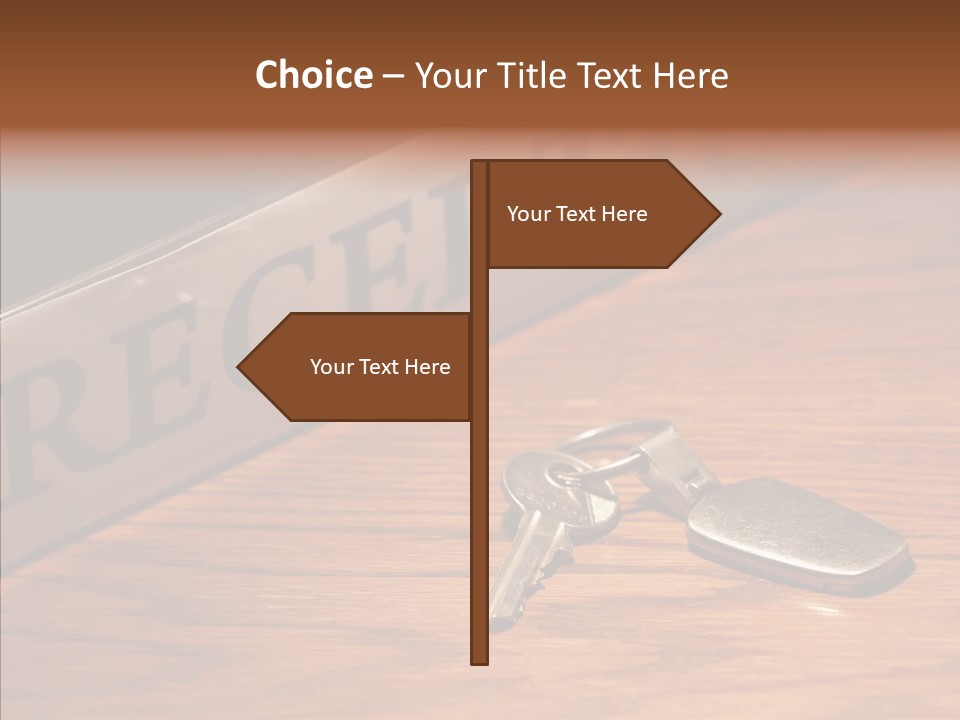 Plate Symbol Welcome PowerPoint Template