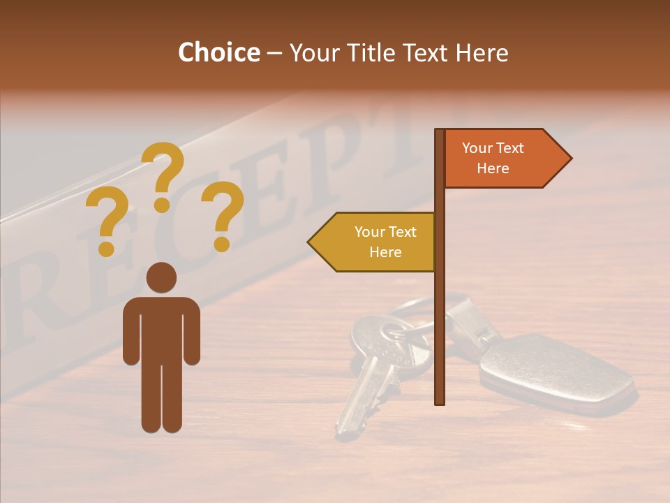 Plate Symbol Welcome PowerPoint Template