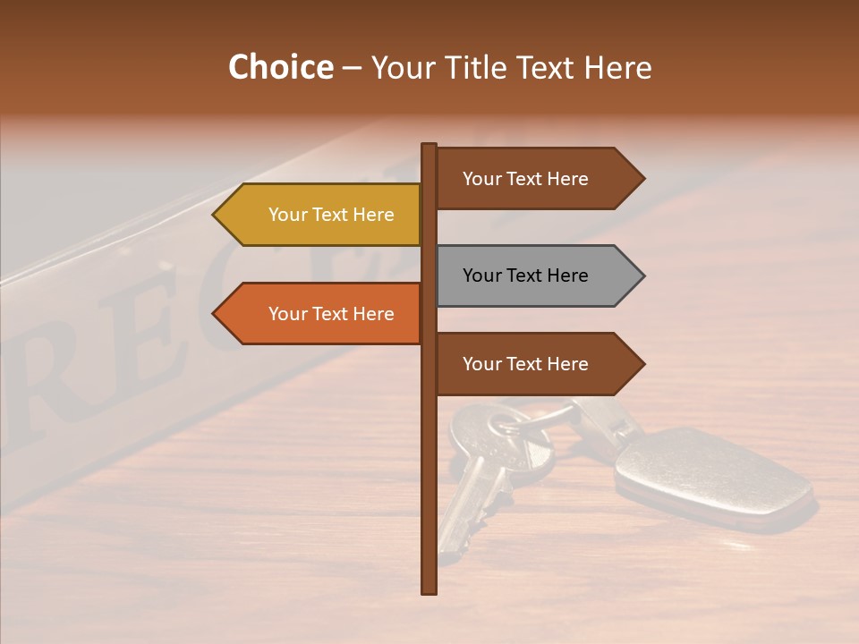 Plate Symbol Welcome PowerPoint Template