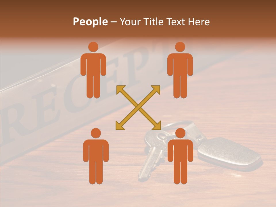 Plate Symbol Welcome PowerPoint Template