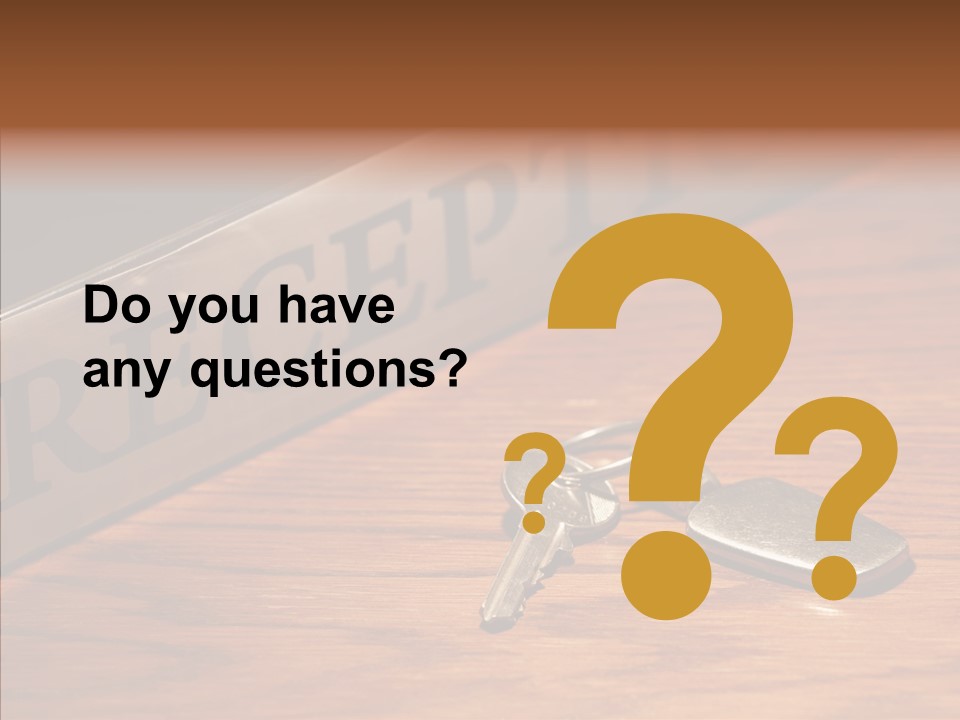 Plate Symbol Welcome PowerPoint Template