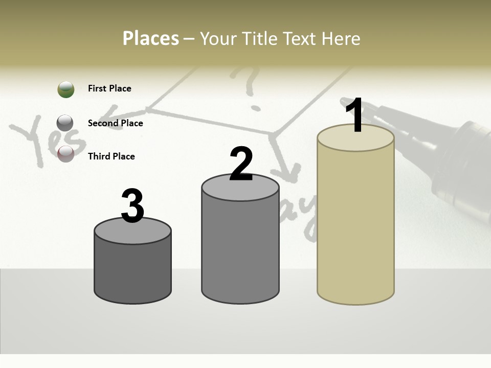 Event Wrong Yes PowerPoint Template