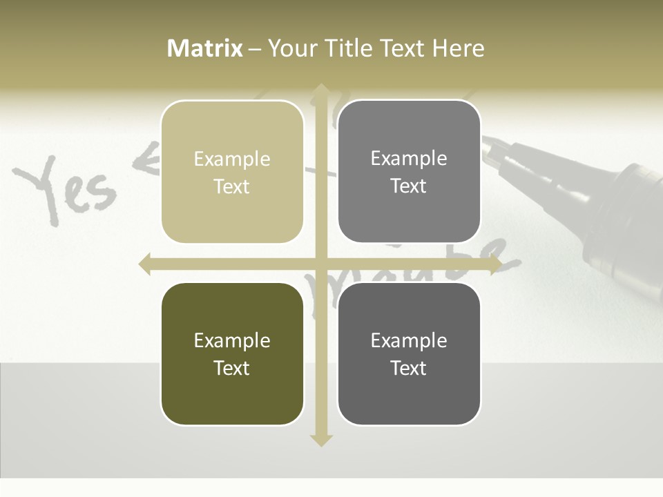 Event Wrong Yes PowerPoint Template