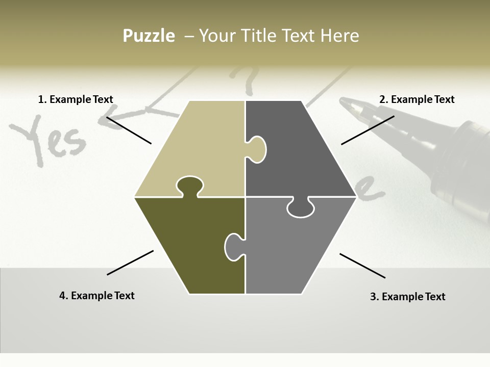 Event Wrong Yes PowerPoint Template