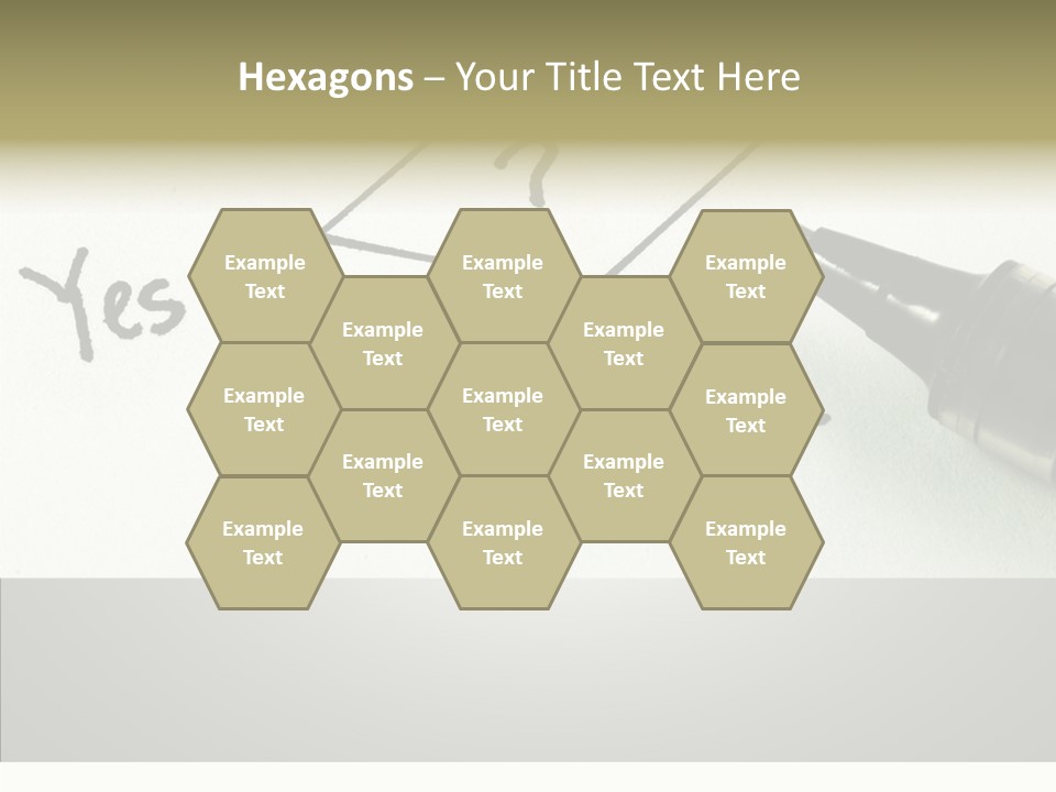 Event Wrong Yes PowerPoint Template