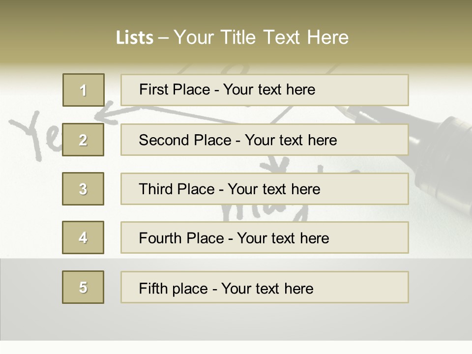Event Wrong Yes PowerPoint Template