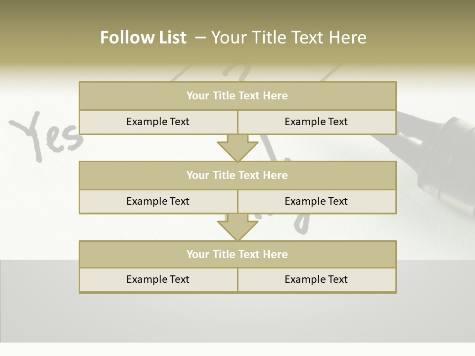 Event Wrong Yes PowerPoint Template