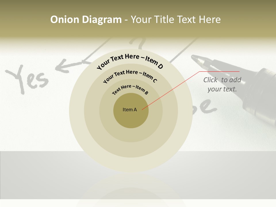 Event Wrong Yes PowerPoint Template