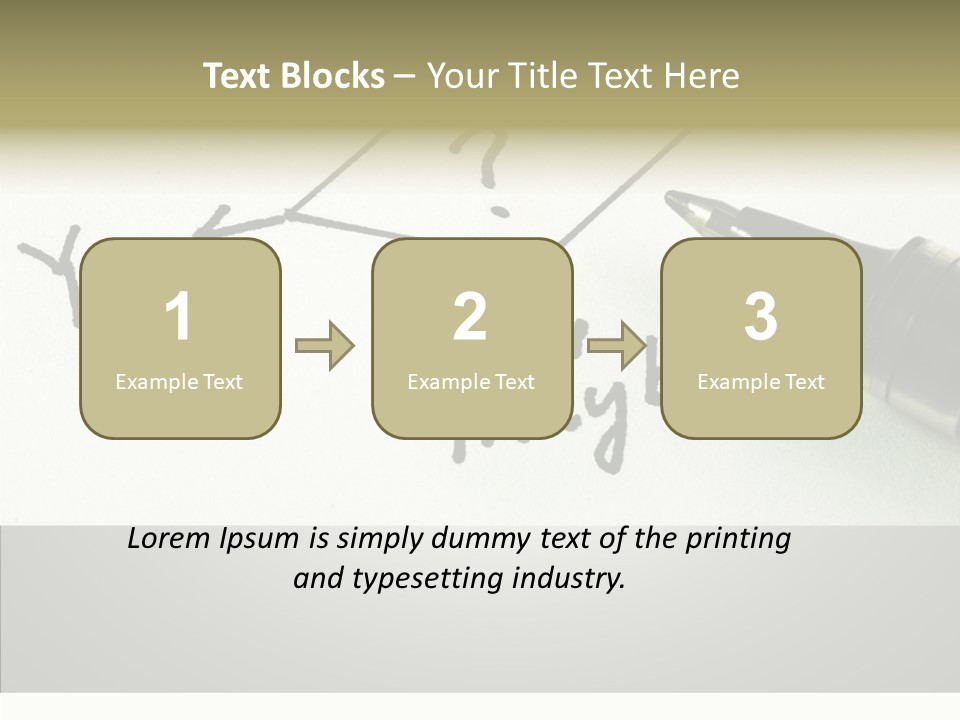 Event Wrong Yes PowerPoint Template