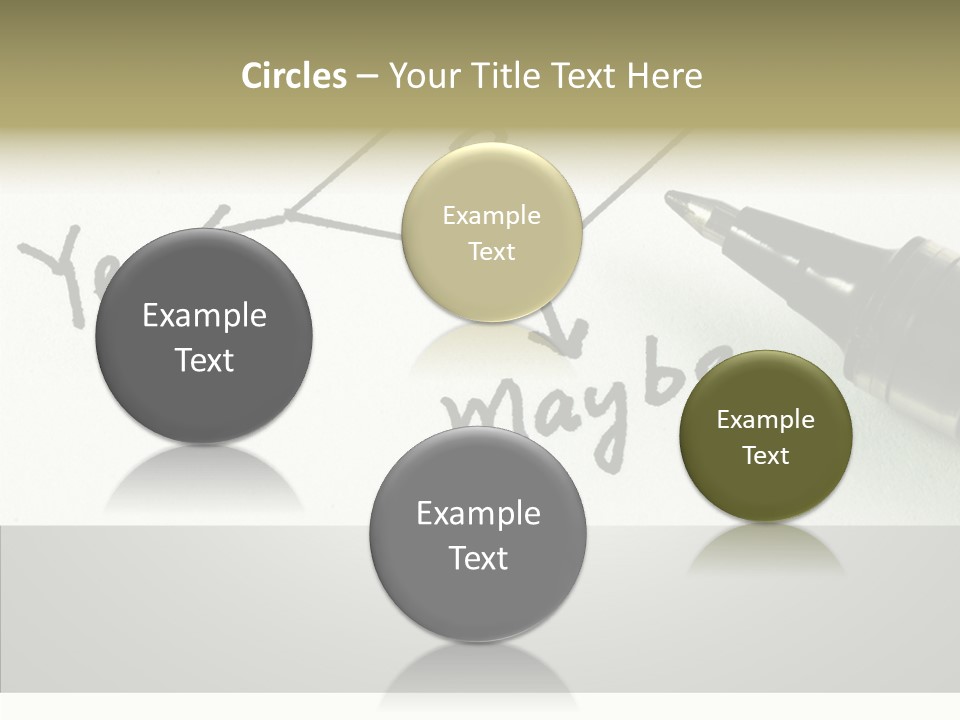 Event Wrong Yes PowerPoint Template