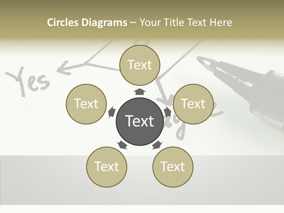 Event Wrong Yes PowerPoint Template