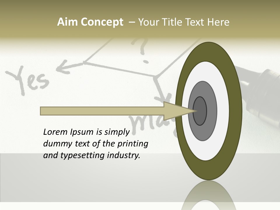 Event Wrong Yes PowerPoint Template