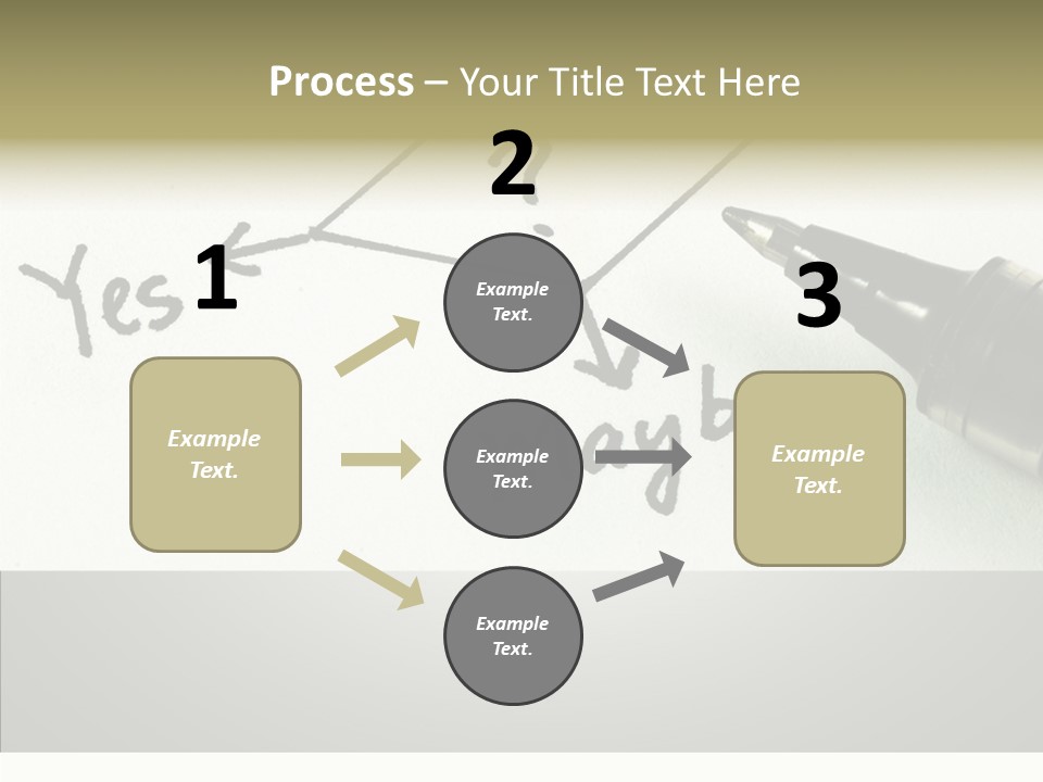 Event Wrong Yes PowerPoint Template