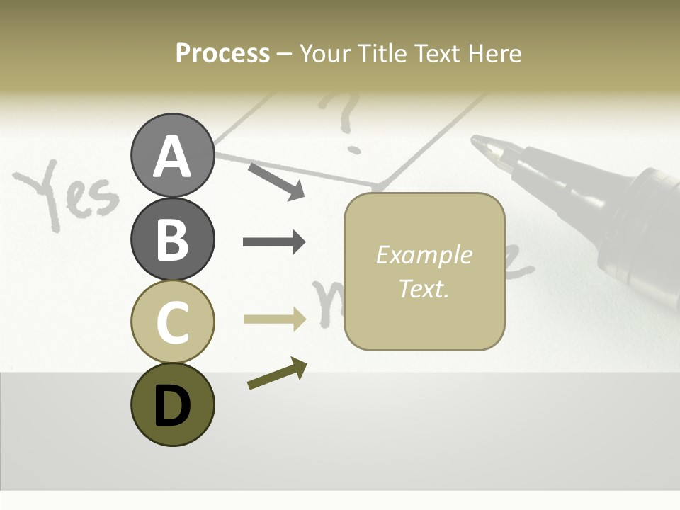 Event Wrong Yes PowerPoint Template