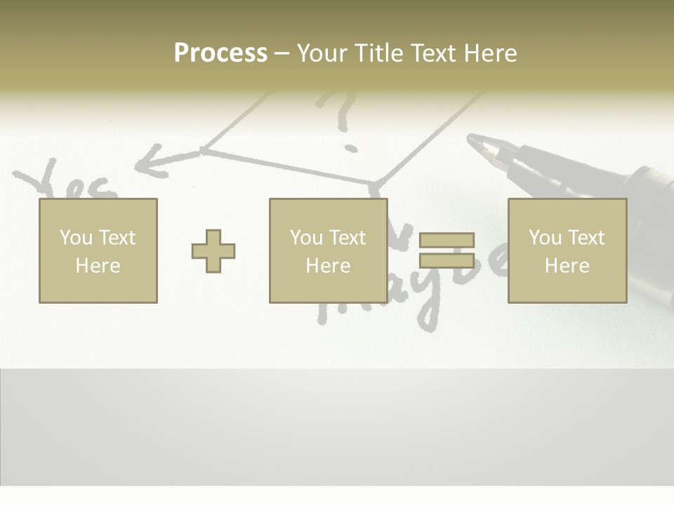 Event Wrong Yes PowerPoint Template