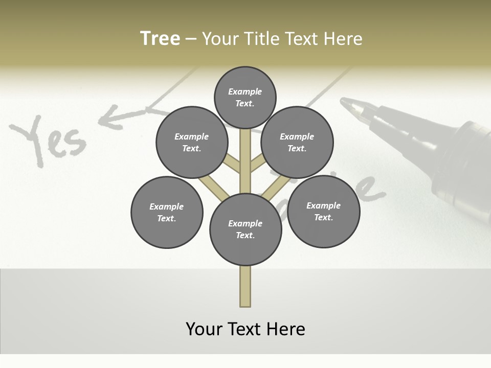 Event Wrong Yes PowerPoint Template