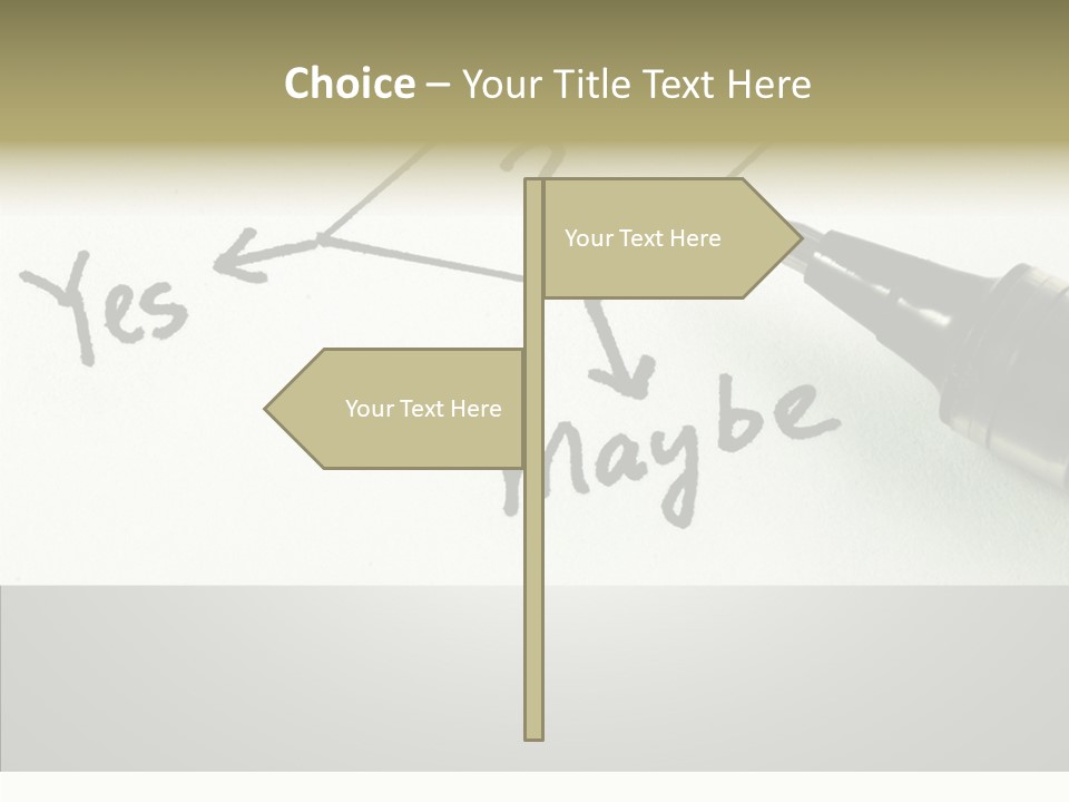 Event Wrong Yes PowerPoint Template