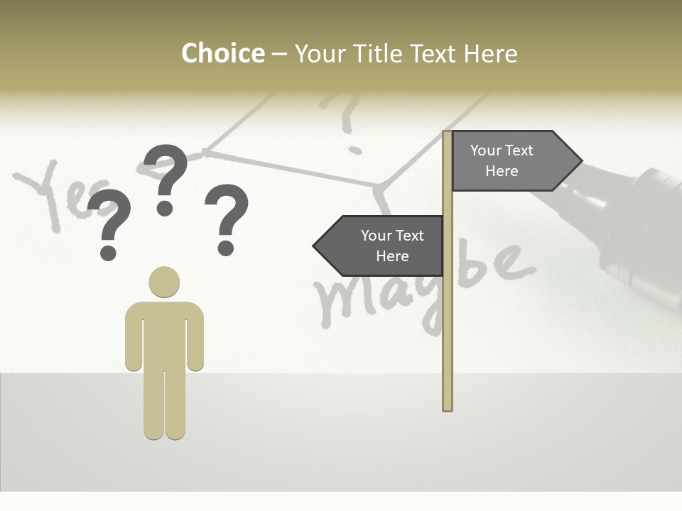 Event Wrong Yes PowerPoint Template