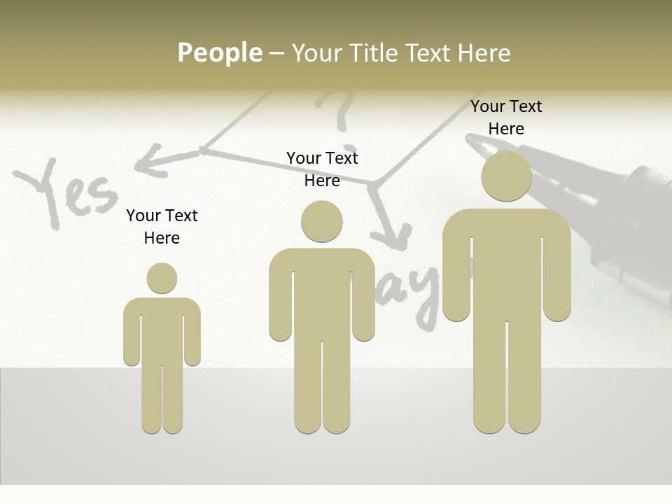 Event Wrong Yes PowerPoint Template