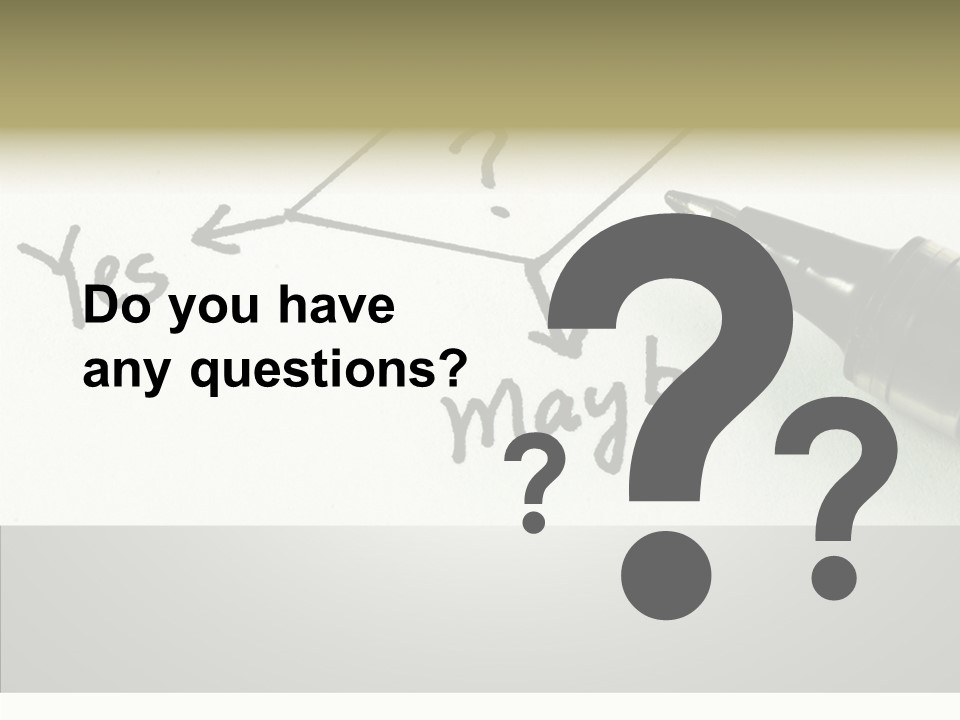 Event Wrong Yes PowerPoint Template