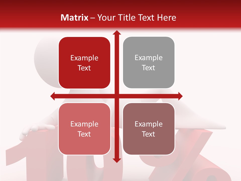 People Discount Drawing PowerPoint Template