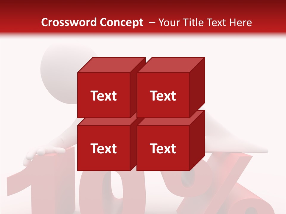 People Discount Drawing PowerPoint Template