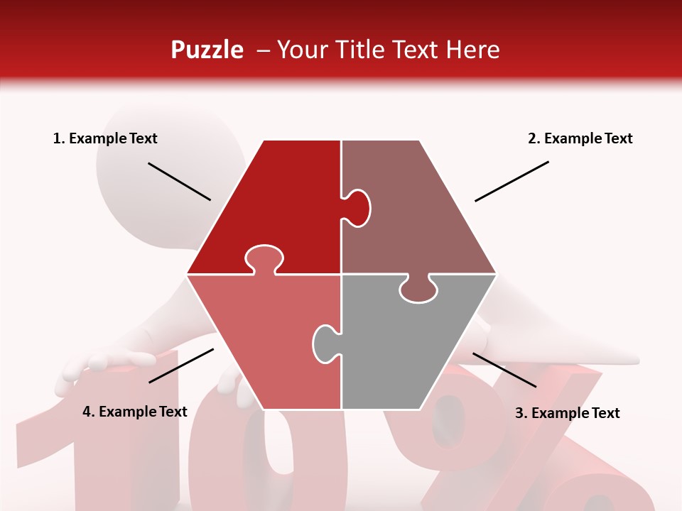 People Discount Drawing PowerPoint Template