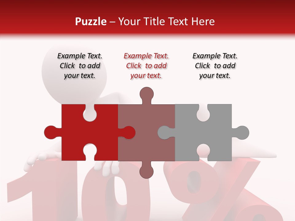 People Discount Drawing PowerPoint Template